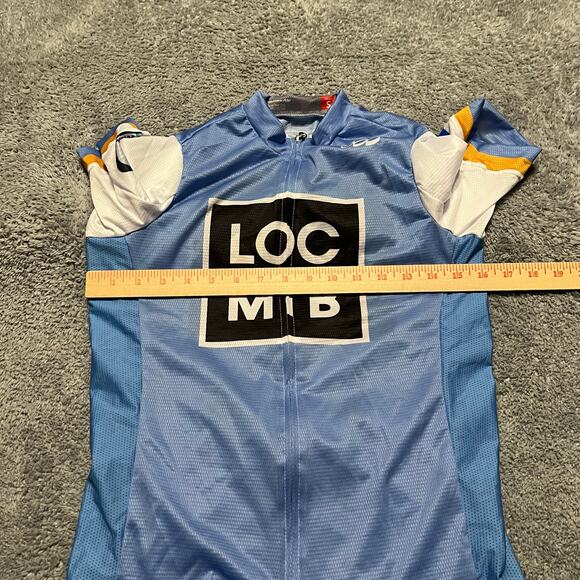 Podiumwear Cycle Jersey Shirt Mens Small Performance Cycling Pocket Lakeridge - Picture 3 of 5